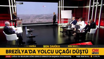 Son dakika haberi: Brezilya'da yolcu uçağı düştü