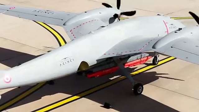 Bayraktar AKINCI'dan bir başarı daha! TOLUN mühimmat atış testleri tam isabet