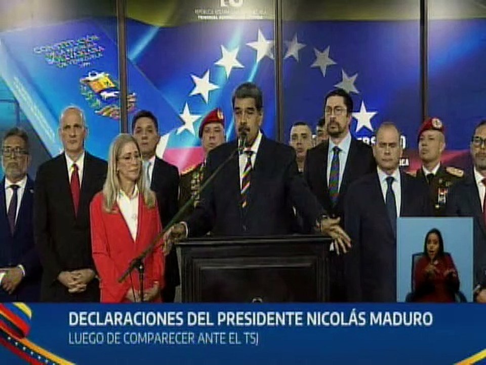 Pdte. Nicolás Maduro pidió que la grabación de su audiencia ante el TSJ sea de dominio público