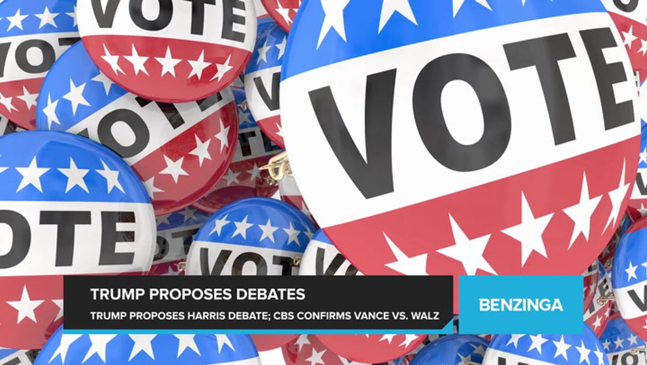 Trump Proposes September Debate Dates with VP Harris. CBS Confirms VP Debate Between JD Vance and Tim Walz.