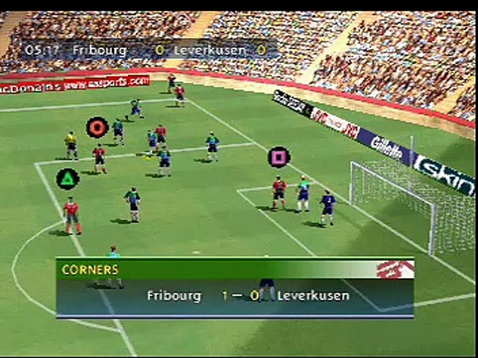 FIFA 2000 online multiplayer - psx
