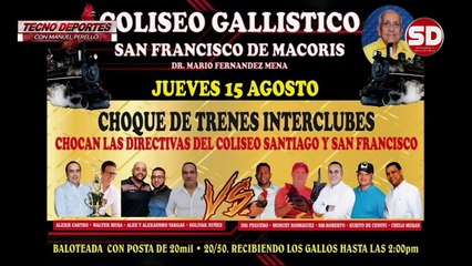 Tecno Deportes 09 de Agosto