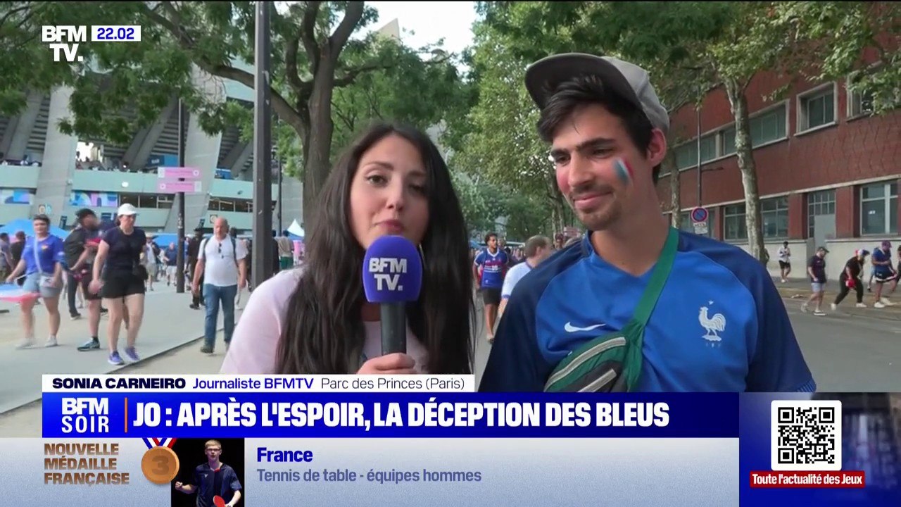 "On a vu un beau match (...) mais l'Espagne était meilleure": après l'espoir, les Bleus ont manqué l'occasion de repartir avec la médaille d'or