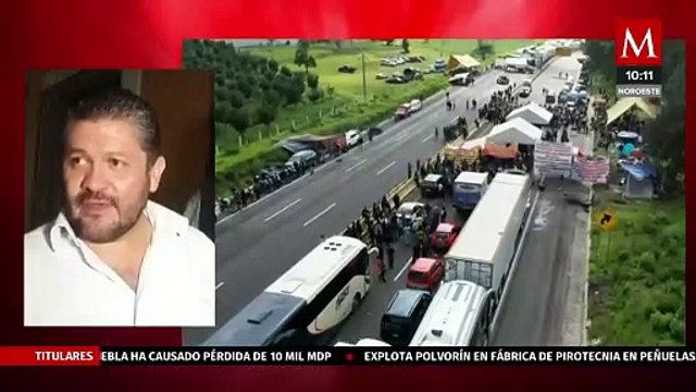 Segob Puebla logró acuerdo para dejar un carril libre en la autopista México-Puebla