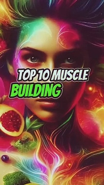 Top 10 MUSCLE BULIDING FOODS |Muscle buliding diet | high protein foods for muscle buliding