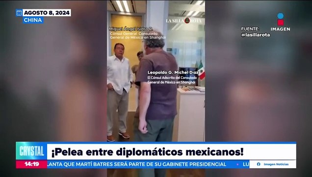 VIDEO: Leopoldo Michel Díaz provoca pleito con funcionario