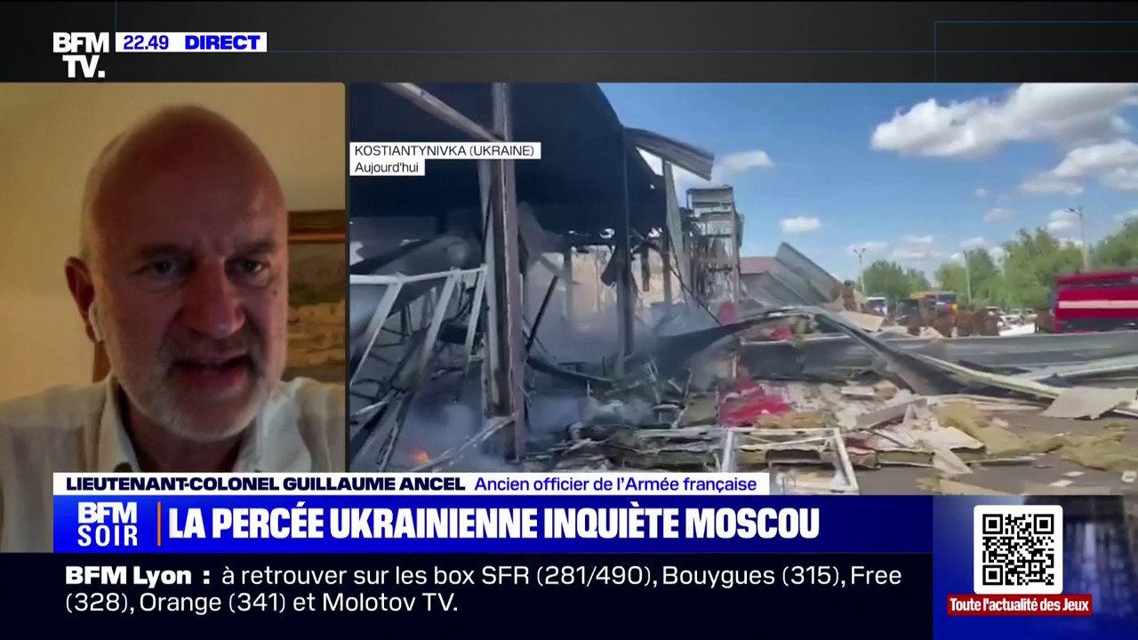 Lieutenant Colonel Guillaume Ancel (ancien officier de l’Armée française): "Les Ukrainiens ont utilisé une faiblesse chronique de l'armée russe, elle est d'une rigidité et d'une centralisation totale"