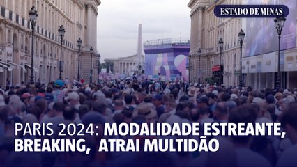 Paris 2024: modalidade estreante, breaking, atrai multidão