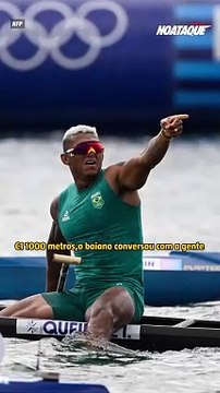 Isaquias Queiroz diz que se inspirou em ex-jogador do Atlético para buscar medalha em Paris 2024