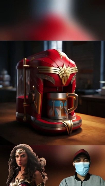 superheroes but coffe machine part 2 ALL Characters (Marvel & DC) #avengers #dc #ai