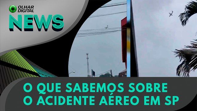 Ao vivo | O que sabemos sobre o acidente aéreo em SP | 09/08/2024 | #OlharDigital