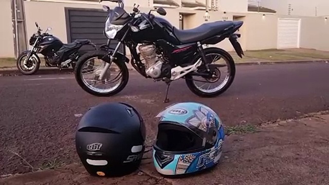 Condutor de moto fica ferido em acidente no Pioneiros Catarinenses