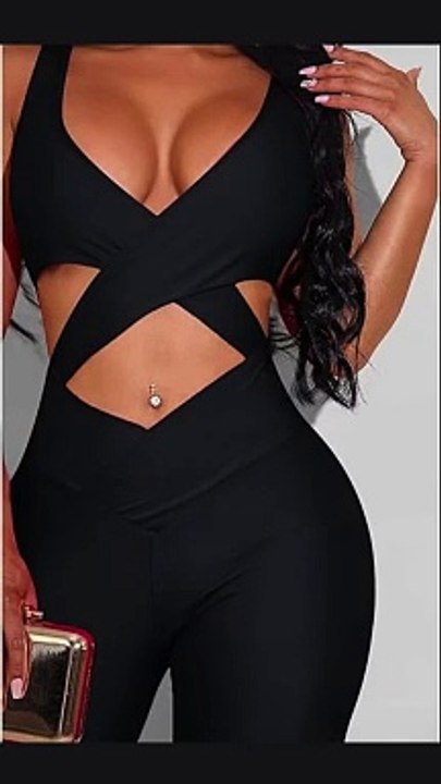 Women's Sexy Sleeveless One Piece Jumpsuit