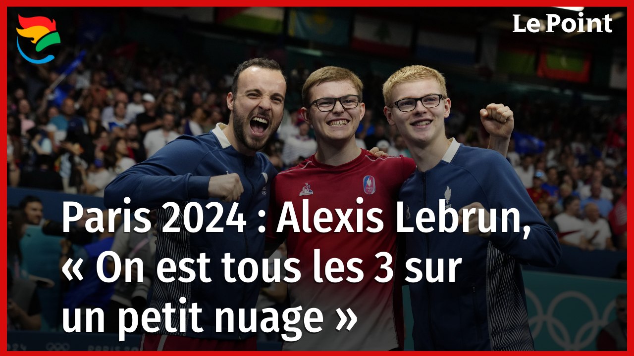 JO 2024 : Alexis Lebrun, « On est tous les trois sur un petit nuage »