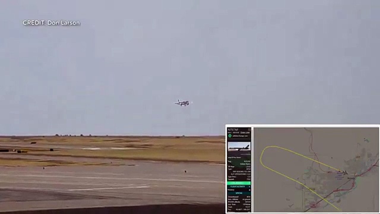 Avión de Trump es desviado por un problema mecánico