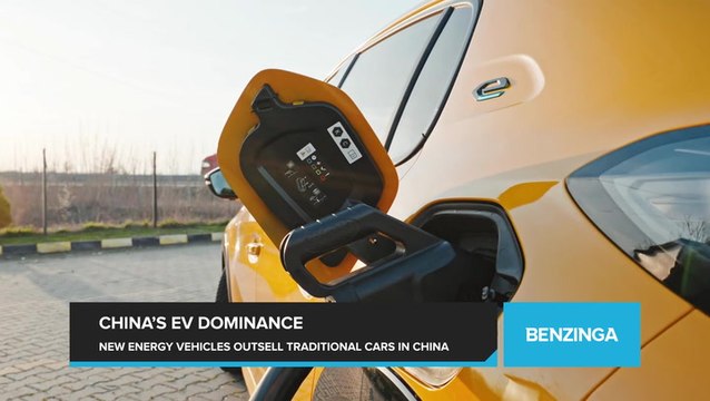 China's Car Market Sees New Energy Vehicles Surpass Traditional Sales as New Energy Vehicles Outsell Traditional Cars in China for First Time