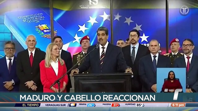 Nicolás Maduro y Diosdado Cabello reaccionan a declaraciones del presidente Mulino