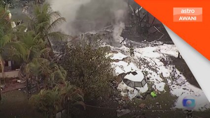 Pesawat domestik terhempas di barat laut São Paulo, 62 maut