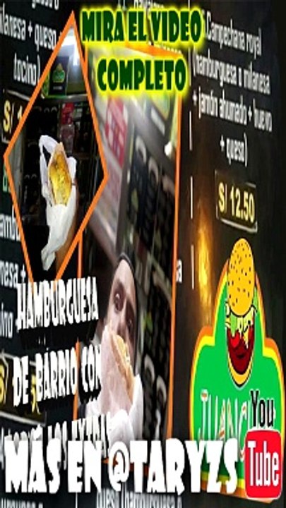 Juanchos HamburguesA BUENA CARNE Y CHORIZO DE LA SELVA BAJADON CUMPLIDOR DEL DISTRITO DE JESUS MARIA