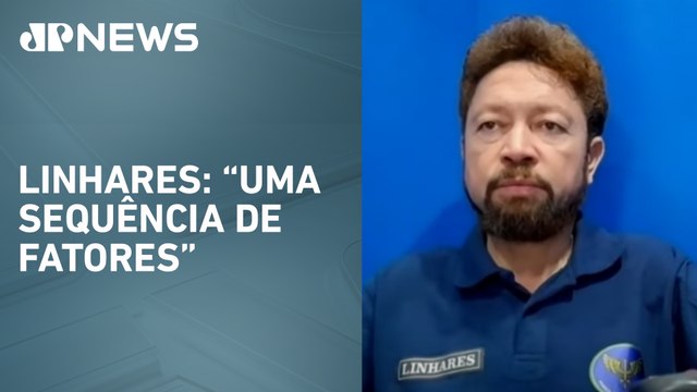 Piloto analisa queda de avião em Vinhedo (SP)
