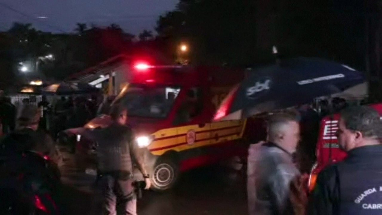 61 muertos en un accidente de avión en Brasil