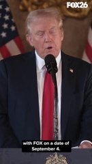 Trump agrees to Sept. 10 debate with Harris on ABC and proposes two more