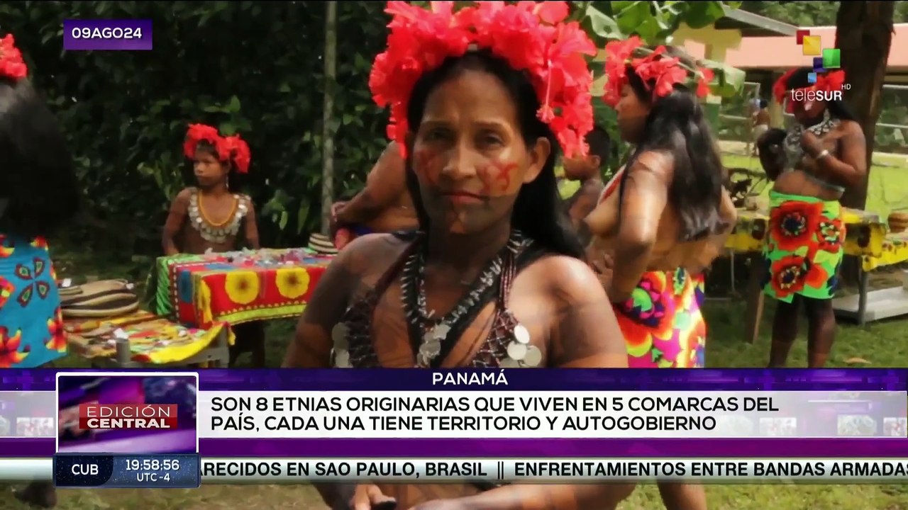 Panamá conmemoró el Día Internacional de los Pueblos Indígenas