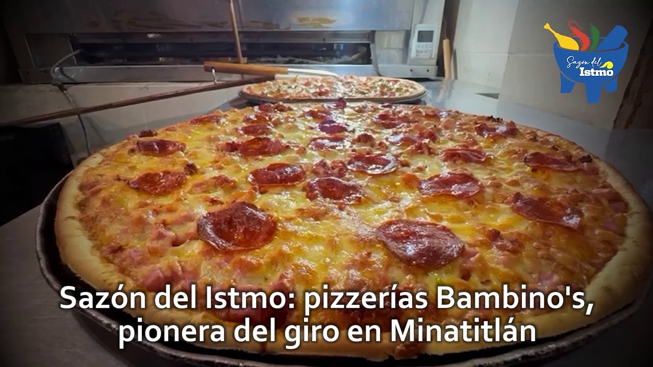Sazón del Istmo: pizzerías Bambino´s, pionera d...