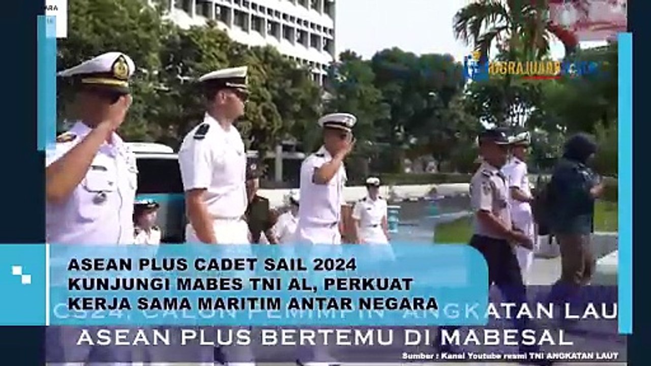ASEAN PLUS CADET SAIL 2024 KUNJUNGI MABES TNI AL, PERKUAT KERJA SAMA MARITIM ANTAR NEGARA