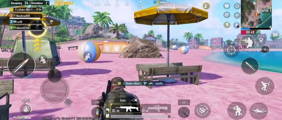 PUBG Mobile Erangel Map Gameplay Best Action Scenes 30FPS