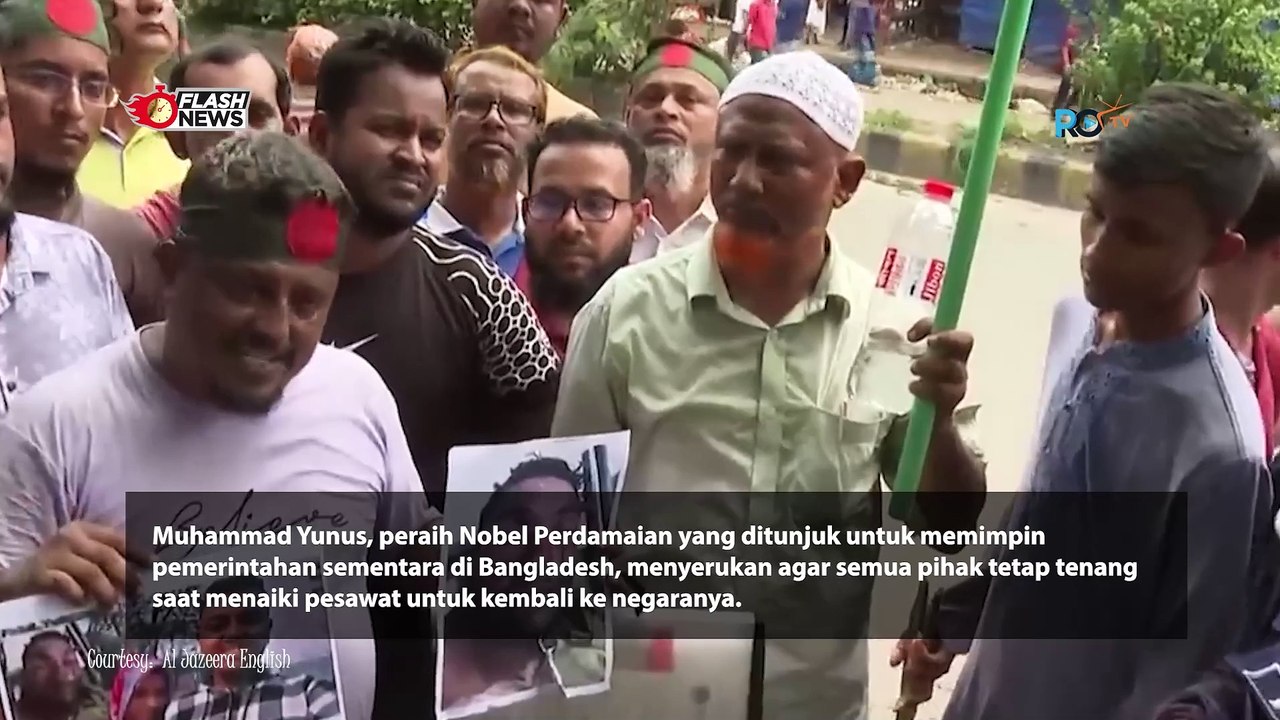 Muhammad Yunuhs Memimpin Pemerintahan Sementara Bangladesh
