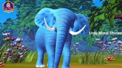 Elephant and snake's friendship | Urdu kahaniya Comedy stories