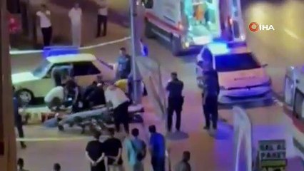 Anne kıza sokak ortasında pompalı tüfekli saldırı