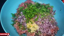 Tasty Mutton Chapal Kabab