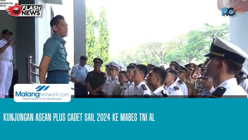 Kunjungan ASEAN PLUS CADET SAIL 2024 ke Mabes TNI AL