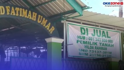 Viral! Masjid Dijual dengan Harga Rp3,5 Miliar di Makassar, Sulawesi Selatan