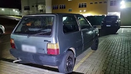 Ação da GM recupera Uno furtado e detém suspeito no Centro de Cascavel