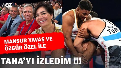 MANSUR YAVAŞ VE ÖZGÜR ÖZEL İLE TAHA’YI İZLEDİM !!!