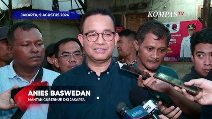 Begini Respons Anies ke Hasto soal Isu Upaya Penjegalan di Pilkada Jakarta 2024