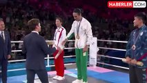 Paris 2024 Olimpiyat Oyunları'nda Cezayirli boksör Imane Khelif altın madalya kazandı