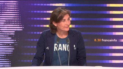 Amélie Oudéa-Castéra 8h30 le 10.08