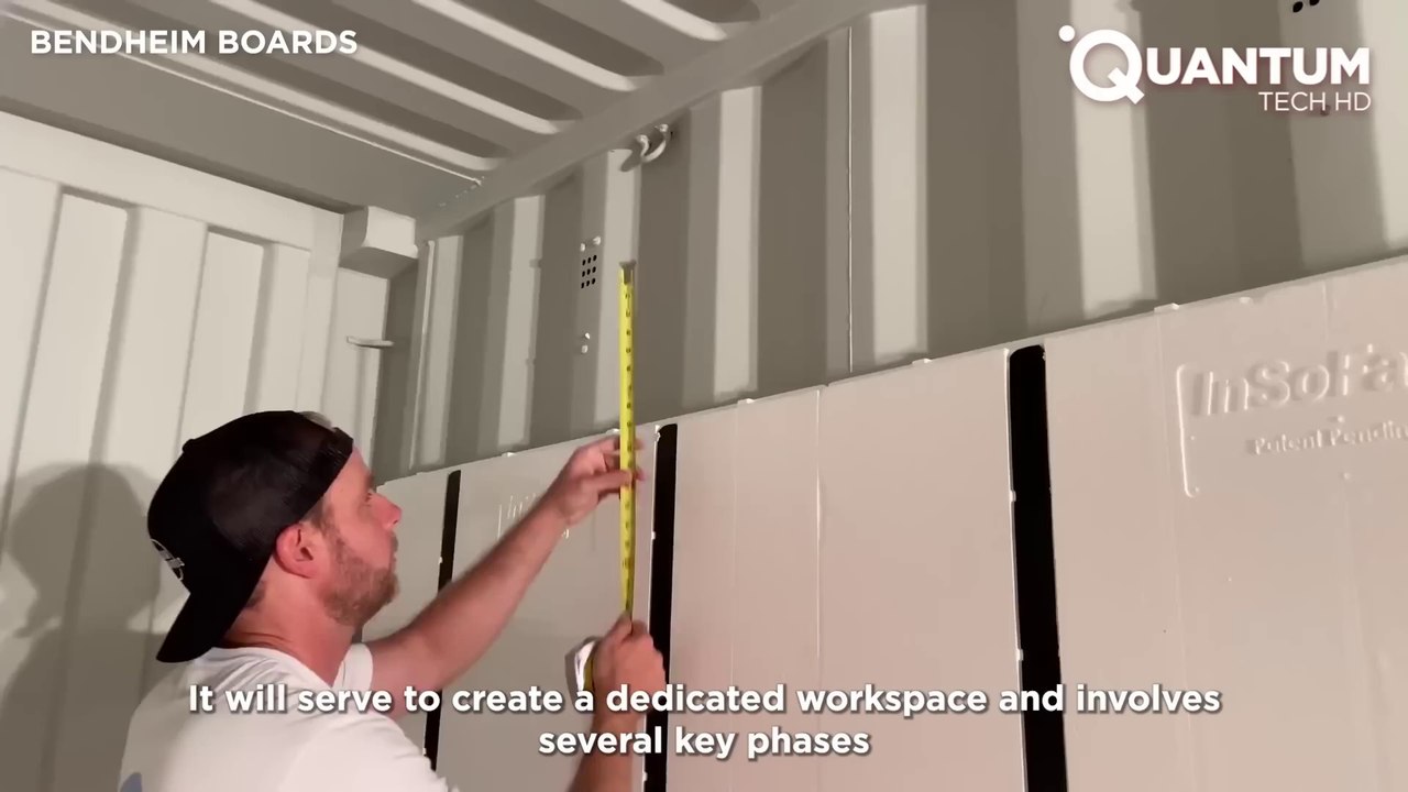 Man Builds Amazing DIY Container Workshop ｜ Start ..