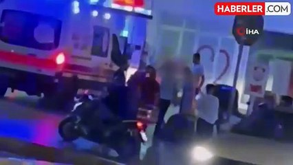 Esenyurt'ta ambulans şoförüne motorlu saldırı