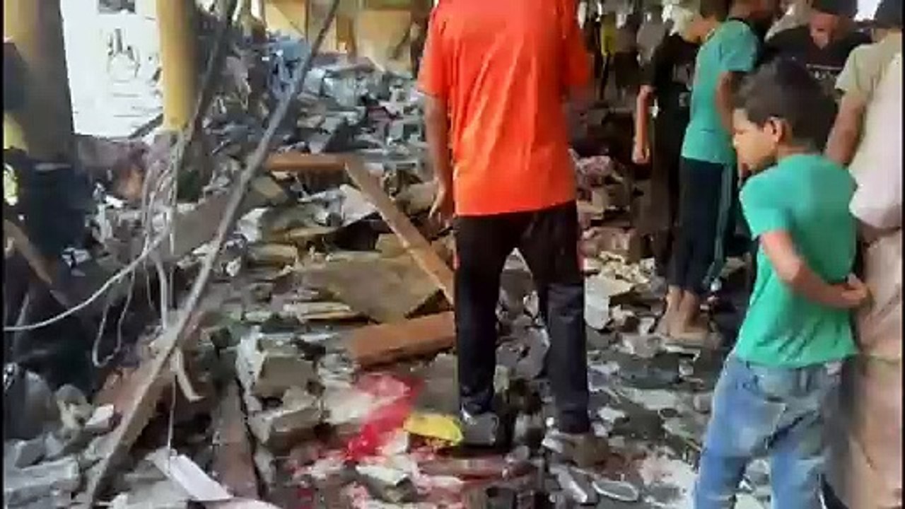 Gaza: An die 100 Tote bei israelischem Angriff auf Schule