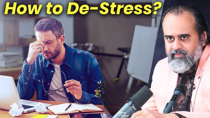 Deadlines makes me anxious. How can I de-stress? || Acharya Prashant (2024)