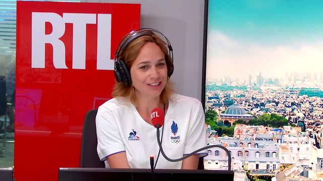 JO 2024 - Nathalie Pechalat, présidente déléguée du Club France, est l'invitée de RTL Matin du 10 août 2024