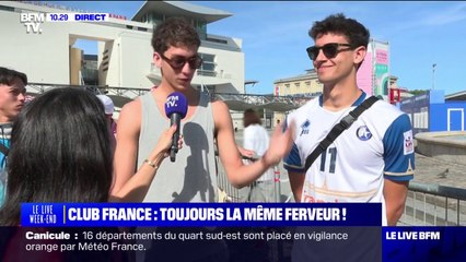 "Il faut profiter jusqu'au bout": au Club France, les supporters des Bleus sont toujours au rendez-vous