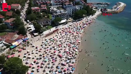 Kandıra'da iki plaj hariç denize girmek yasaklandı