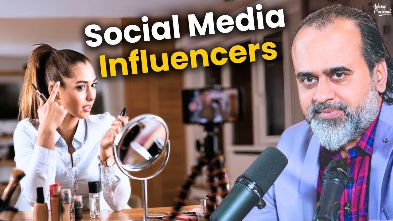 The Influencers you follow on social media   Acharya Prashant, at IIT-Roorkee (2022)