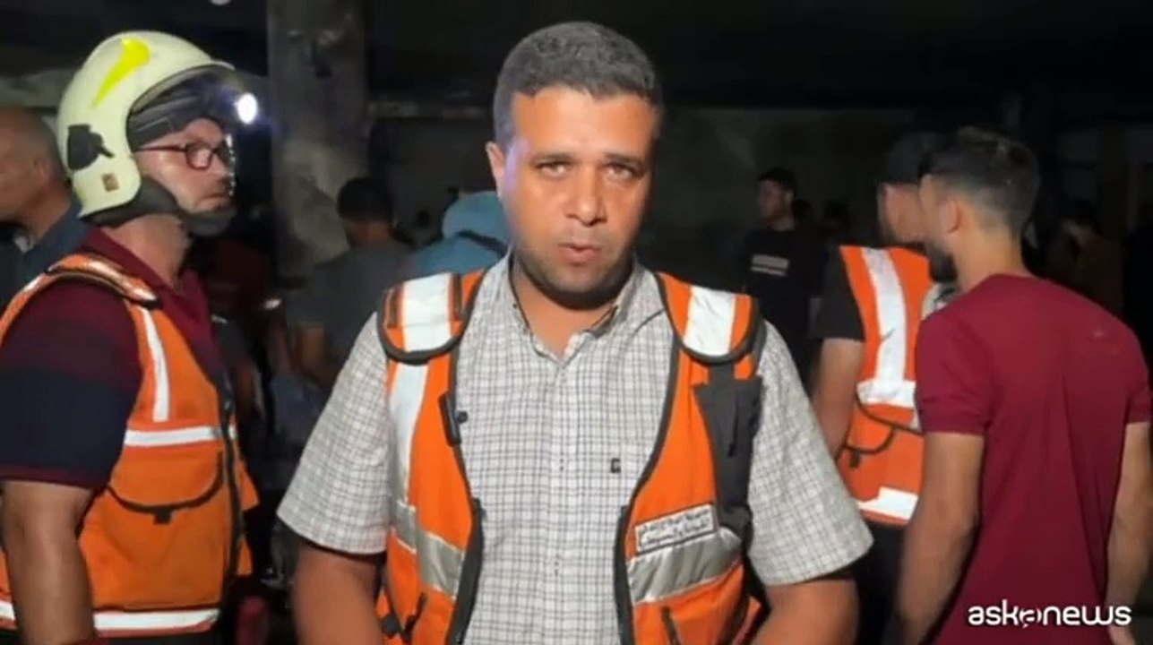 Attacco di Israele su una scuola a Gaza, soccorritori: 100 morti